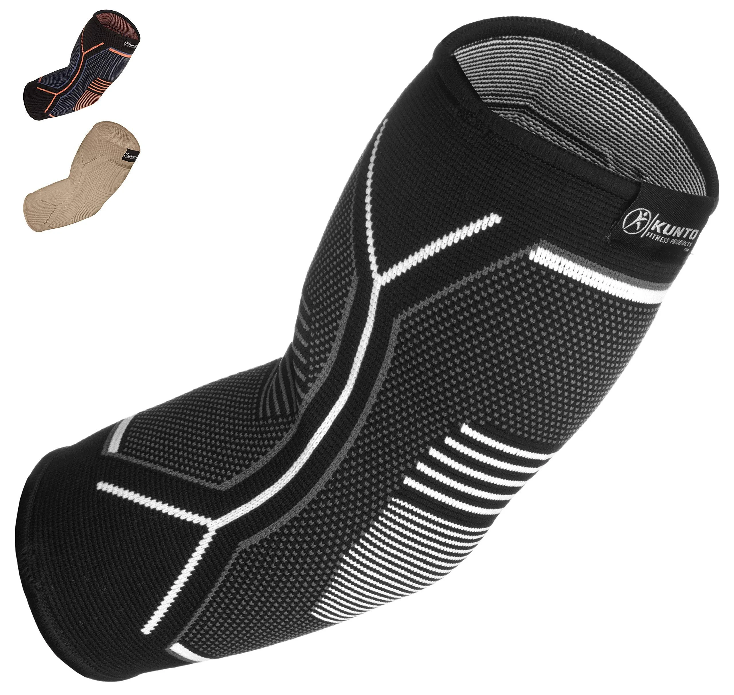 Kunto Fitness Elbow Brace Compression Support Sleeve (Shipped From USA) for T...