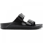 Women's Birkenstock Arizona Essentials Slide Sandal - Black - Size 10