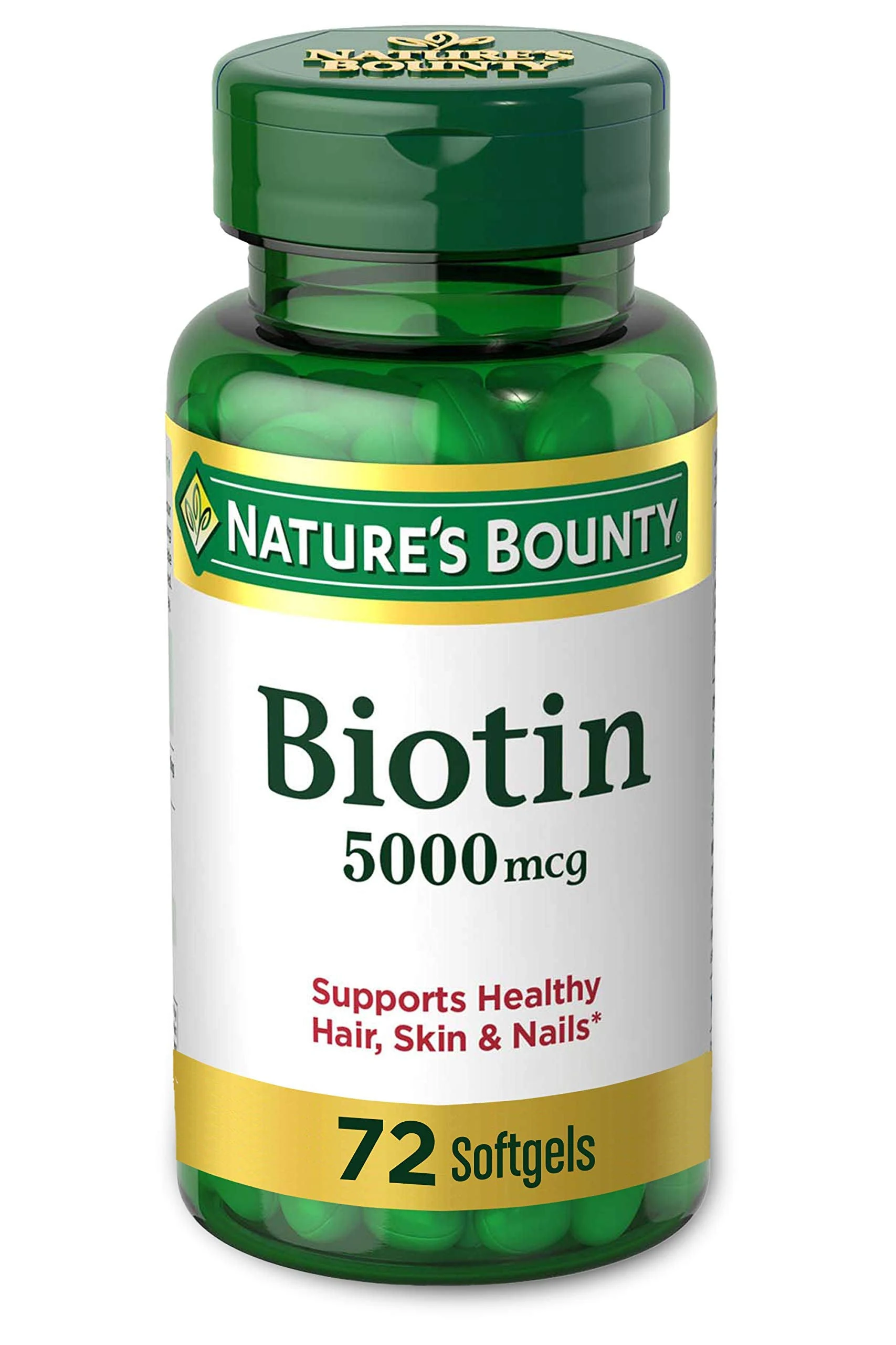 Nature's Bounty® Vitamin B-7 Biotin Supplement