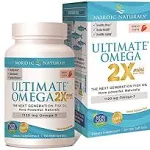 Nordic Naturals Ultimate Omega, 2x Mini Soft Gels - 60 mini soft gels