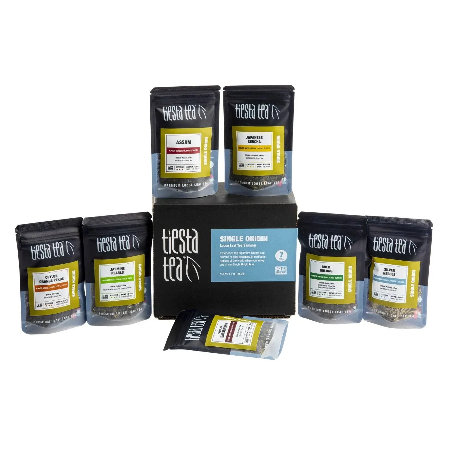 Tiesta Tea Single Origin Tea Sampler Set