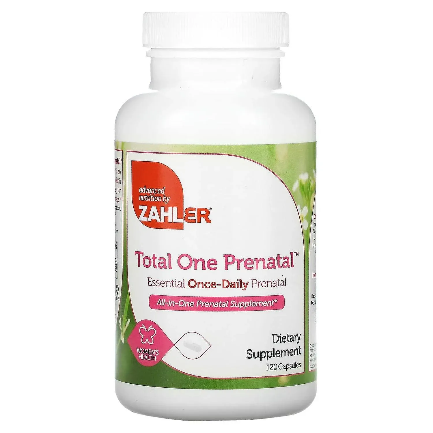 Zahler Total One Prenatal,120 粒膠囊