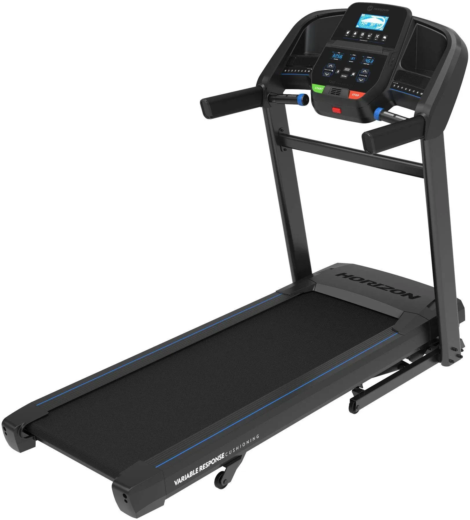 Horizon Fitness T202 Foldable Treadmill Black