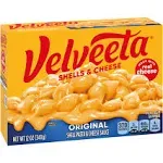 Velveeta Original Shell Pasta & Creamy Cheese Sauce (12 oz)