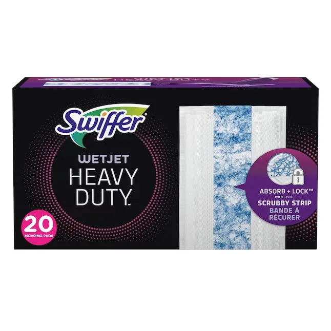 Swiffer WetJet Heavy Duty Original Microfiber Refill (20-Pack) | 3700081789