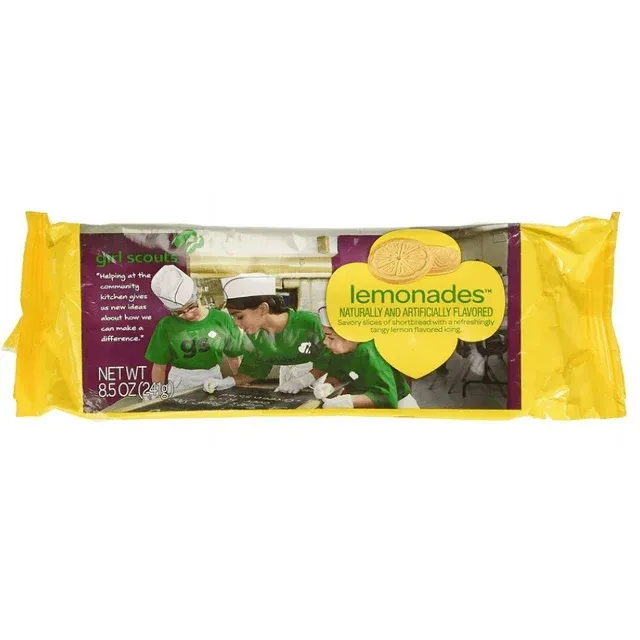 Lemonades Girl Scout Cookies 1 package 8.5 oz ABC Bakers