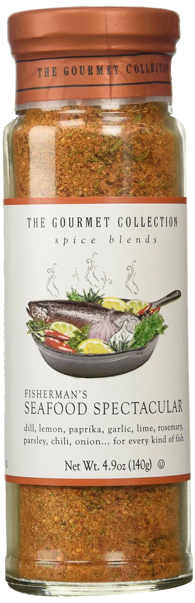 The Gourmet Collection Spice Blends, Fishermans Seafood Spectacular