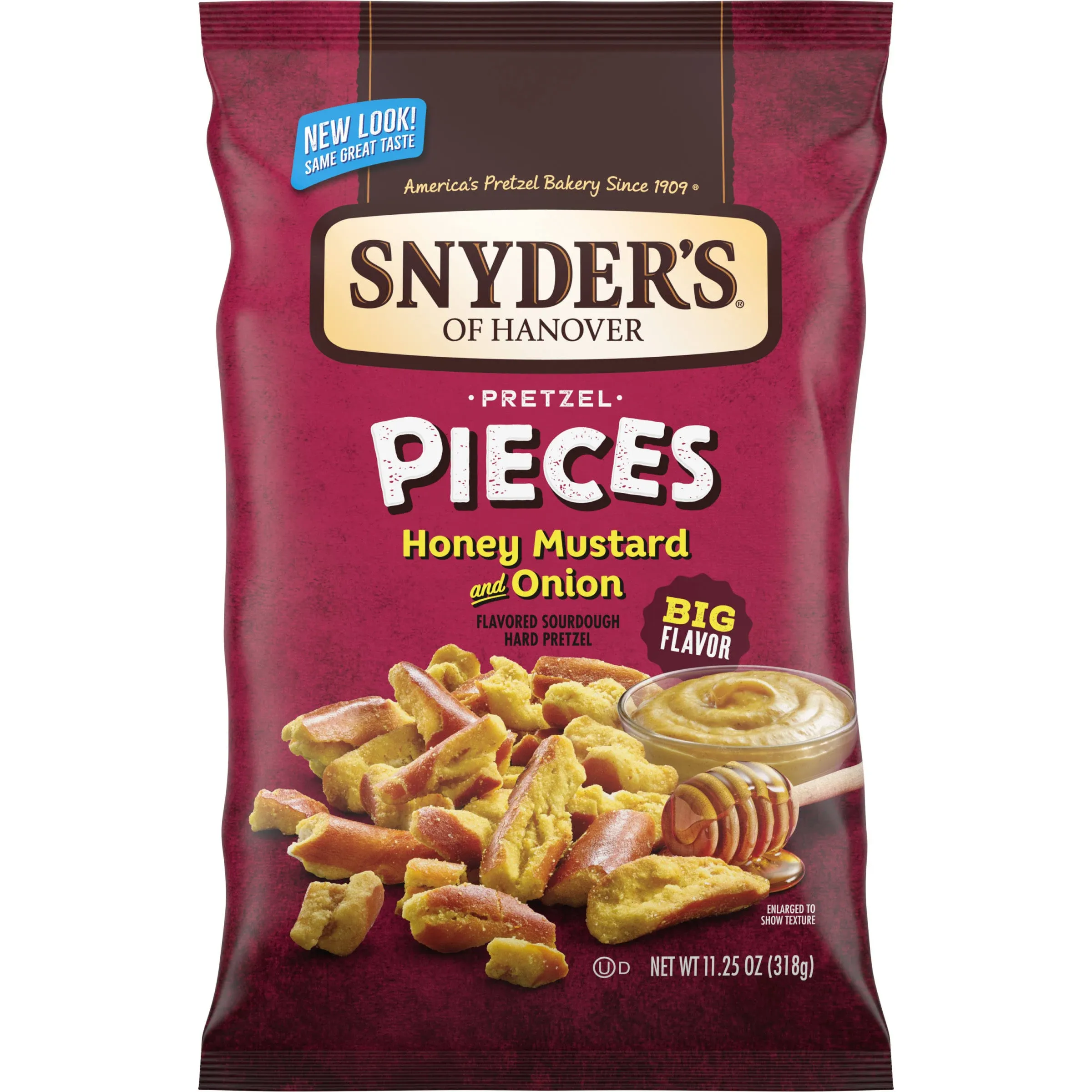 Snyder's of Hanover Honey Mustard and Onion Pretzel Pieces