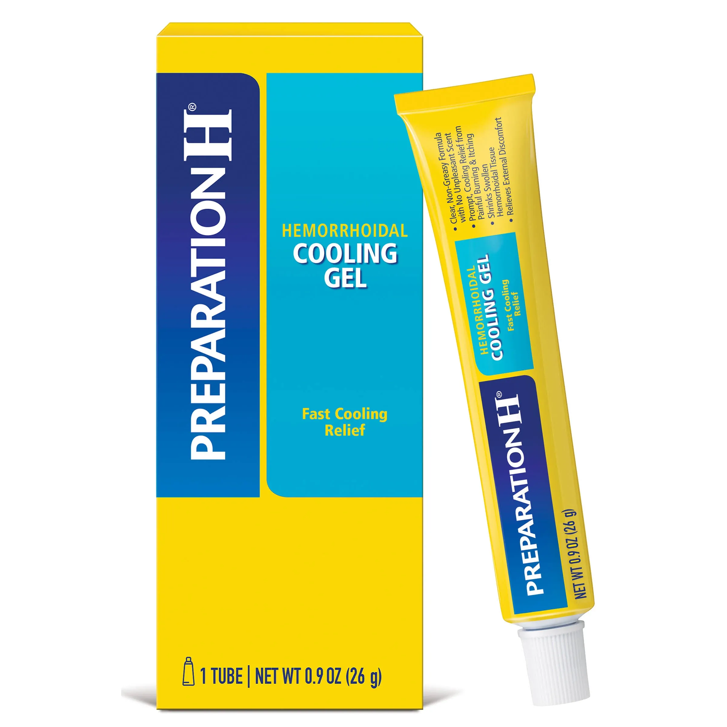 Preparation H Fast Cooling Gel Hemorrhoidal Ointment, 0.9 oz