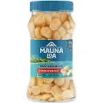 Mauna Loa Premium Hawaiian Roasted Macadamia Nuts, Hawaiian Sea Salt Flavor, 6 Oz Jar (Pack of 1)