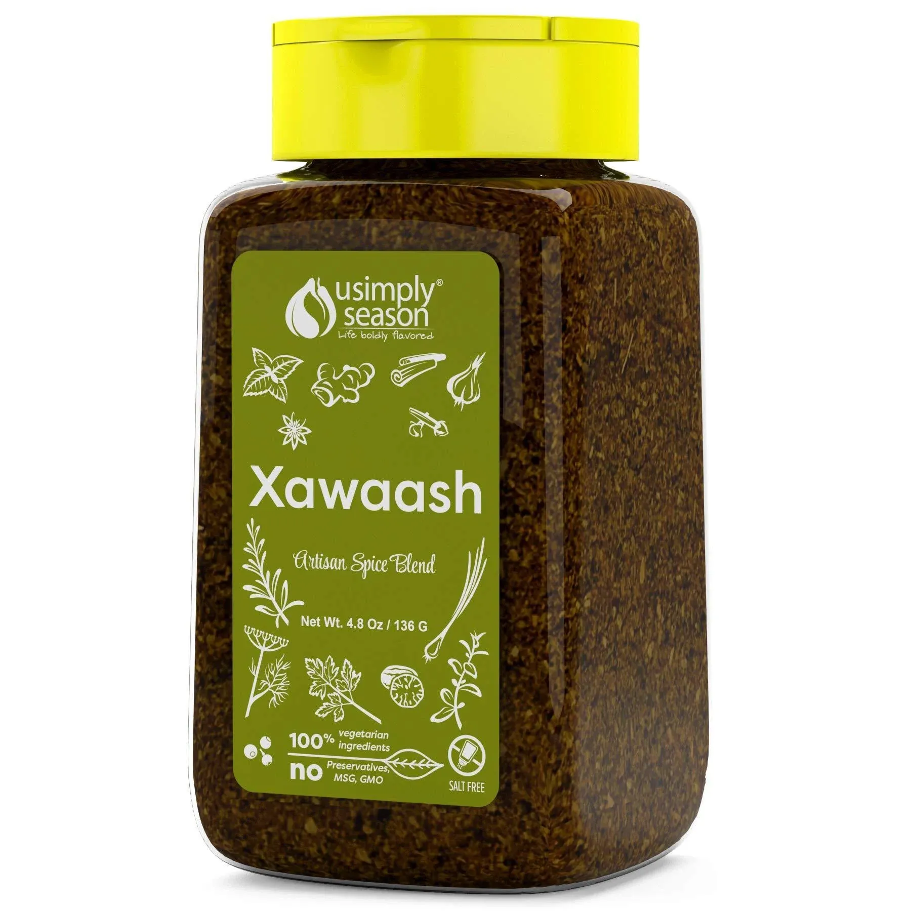 USimplySeason, Artisan Spice Blend, Xawaash, 4.8 oz (136 g)