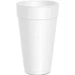 Dart Foam Drink Cups, 20oz, 500/Carton