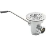 T&S Brass Twist Handle Waste Drain Valve B-3952