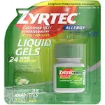 Zyrtec Allergy Liquid Gels