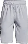 Under Armour Boys Black Prototype 2.0 Wordmark Shorts