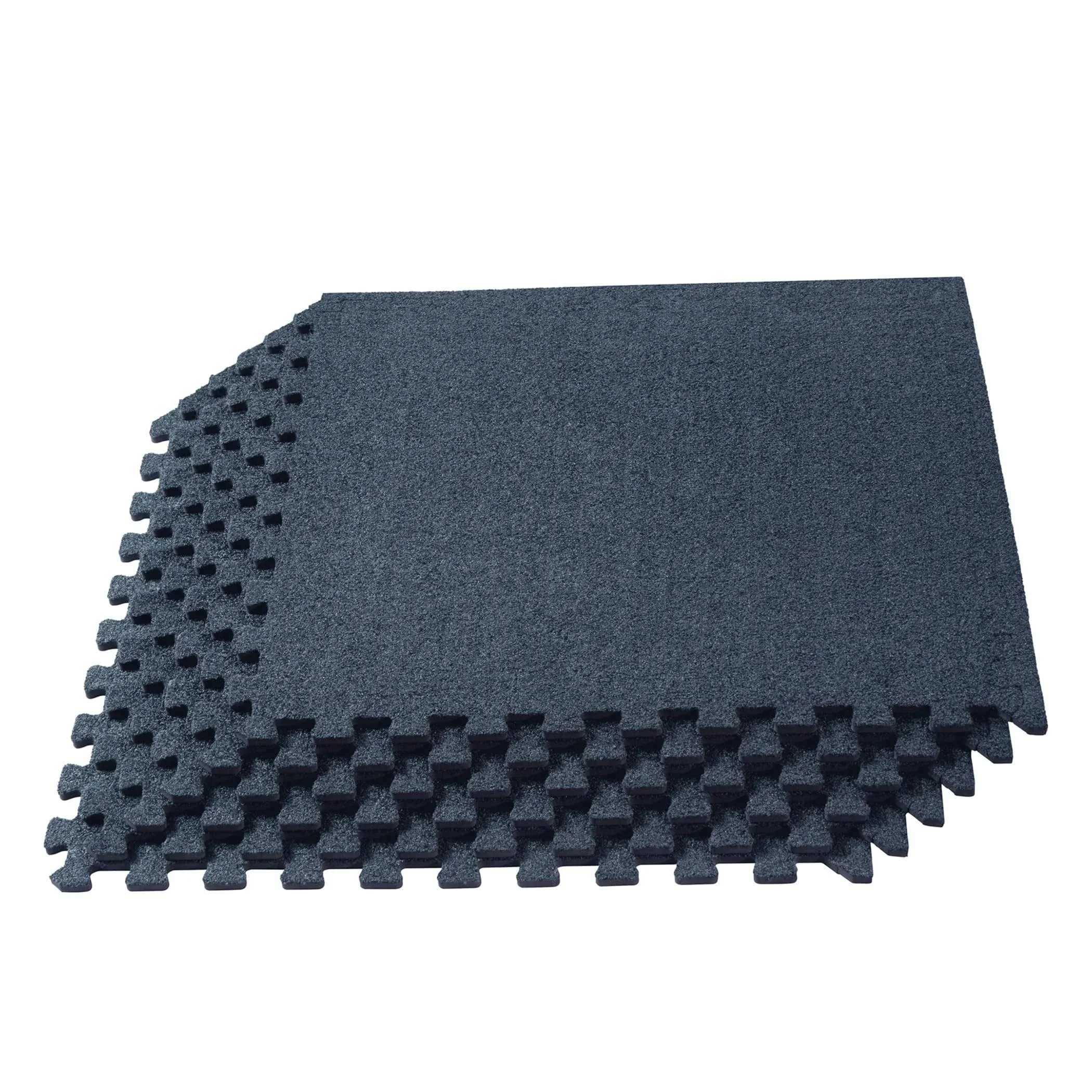 We Sell Mats 3/8 Inch Thick Interlocking Foam Carpet Tiles Durable Carpet Squares Anti Fatigue Support for Home Office or Classroom Use