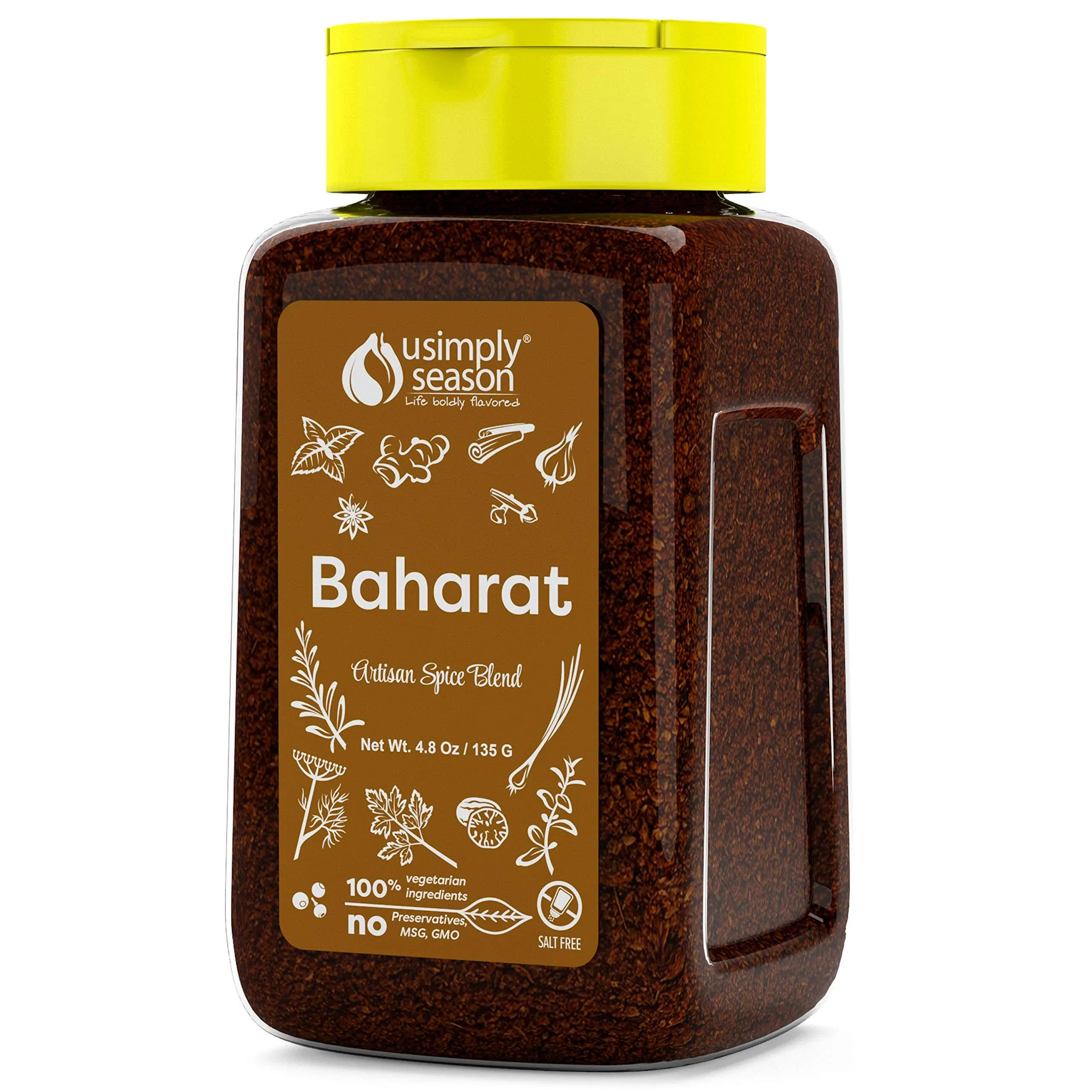 USimplySeason Middle Eastern Seasoning (Baharat Spice, 4.8 Ounce)