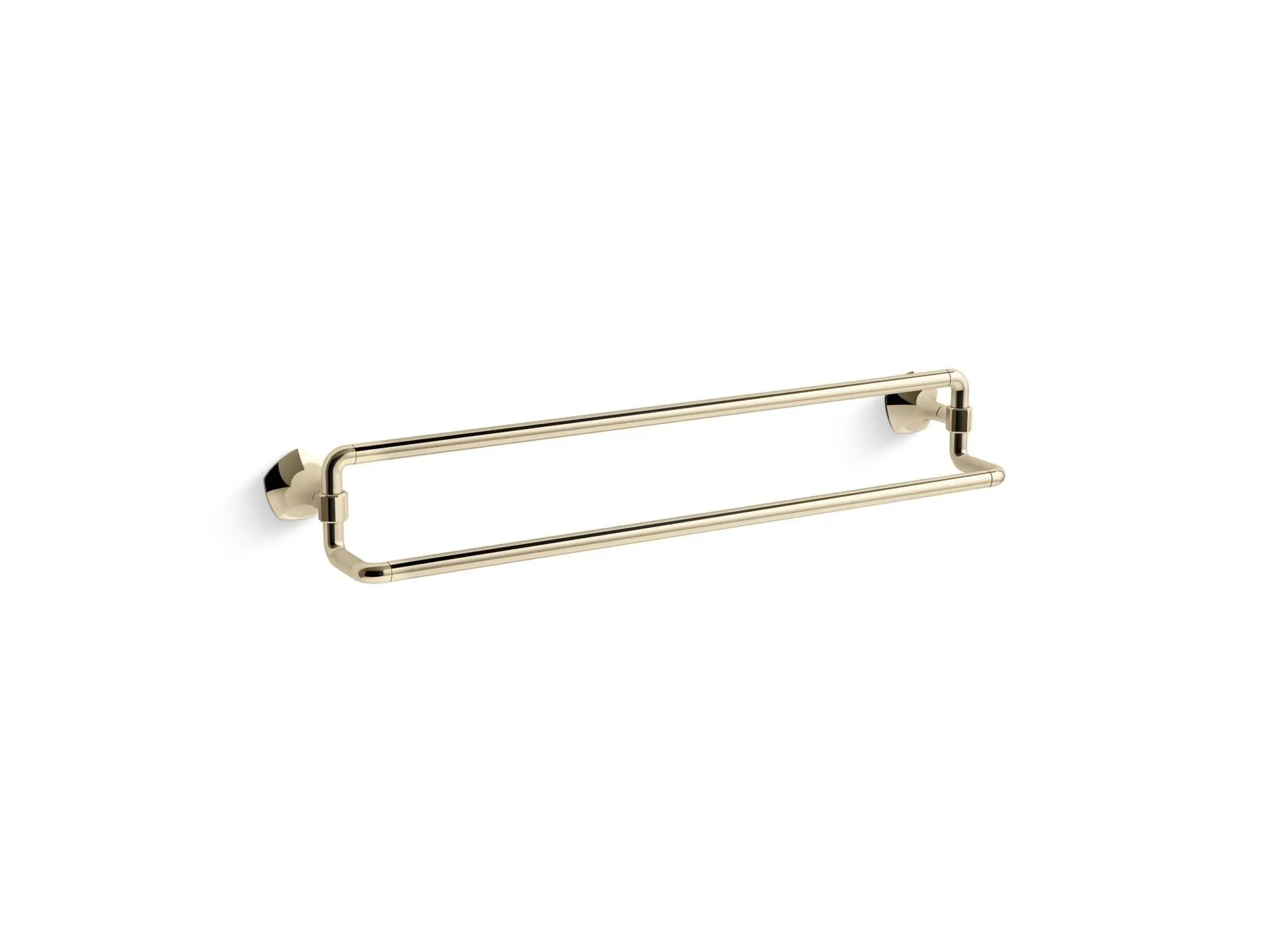 Kohler 27062-AF K-27062-AF Occasion 24" Double Towel BAR, Vibrant French Gold