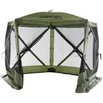 Clam Quick-Set Venture 9 x 9 Foot Portable Outdoor Camping Canopy Shelter, Green