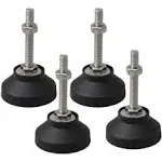 CNBTR Adjustable Furniture Glides 50mm Dia Table Desk Leveling Foot Leg M8 Pa...