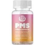 PMS Support Supplement for Women & PMS Relief, Hormone Balance & Menstrual Period Relief for Cramps, Bloating & Mood Swings with Chasteberry, Vitamin B6, Lemon Balm, Dong Quai, 30 Count