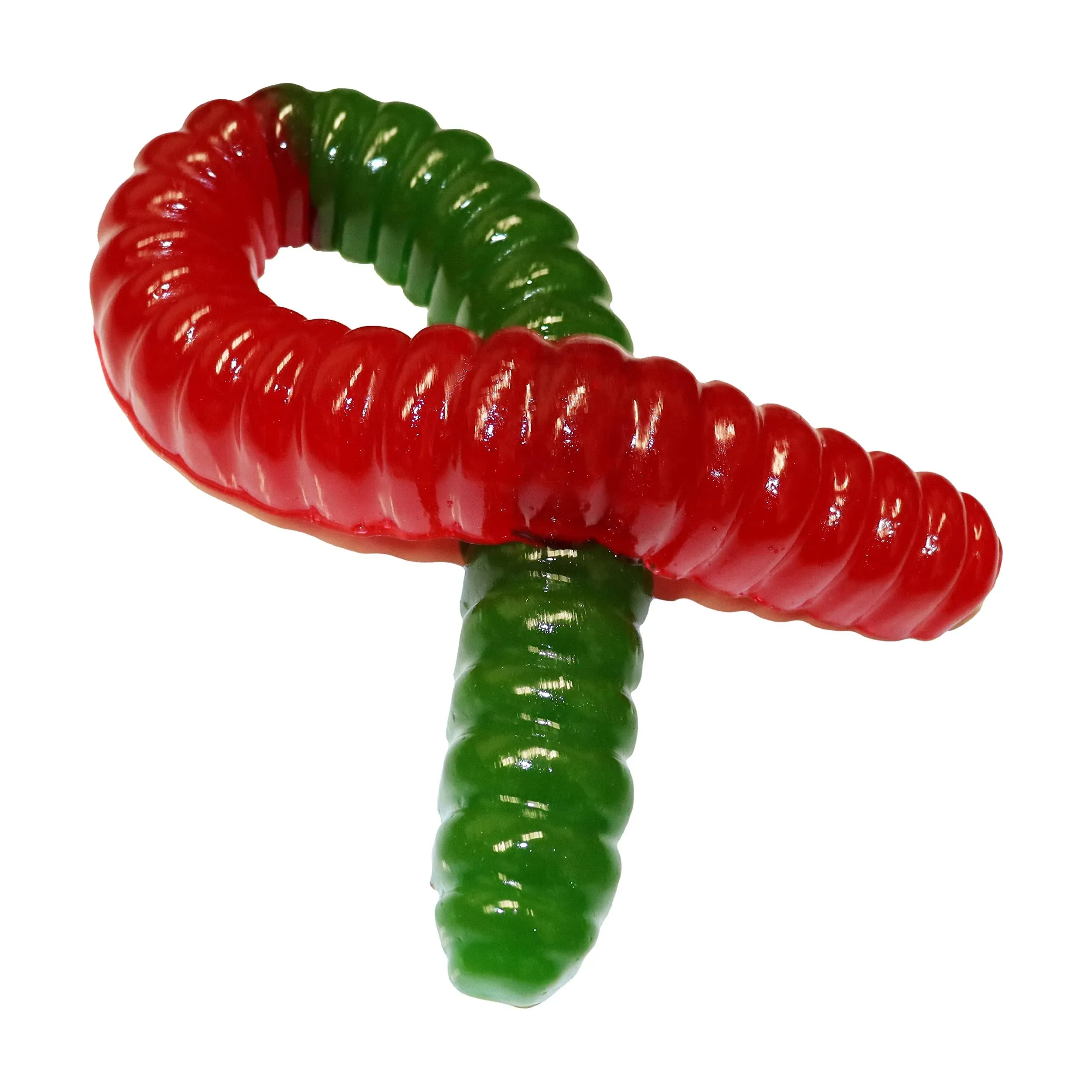 The Original World's Largest Gummy Worm - (Cherry/Green Apple)