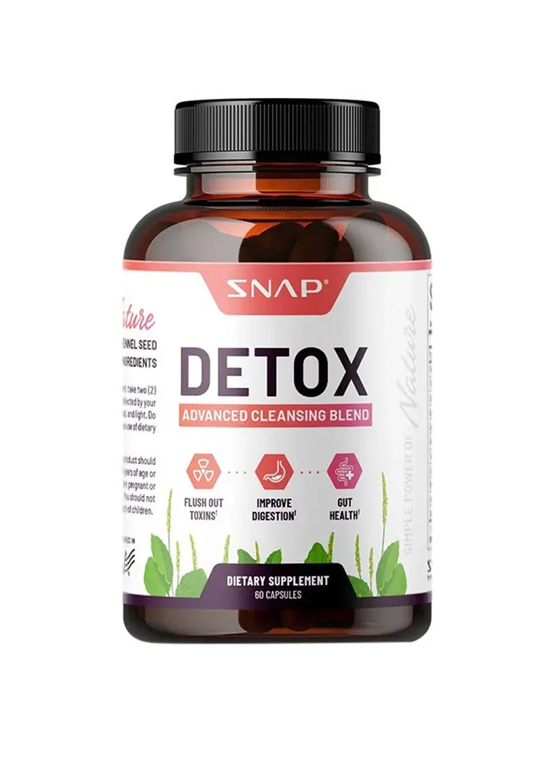 Snap Supplements, Detox, 60 Caps