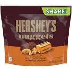 Hershey's Nuggets Milk Chocolate with Toffee and Almonds Candy Share Pack 10.2 oz