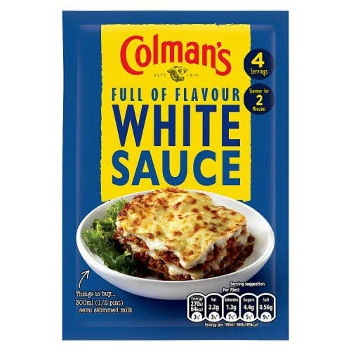 Colmans White Sauce Mix 25g