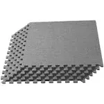 We Sell Mats 3/8 Inch Thick Interlocking Foam Carpet Tiles Durable Carpet Squares Anti Fatigue Support for Home Office or Classroom Use