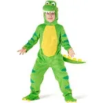 Kid's Green T-Rex Dinosaur Halloween Costume