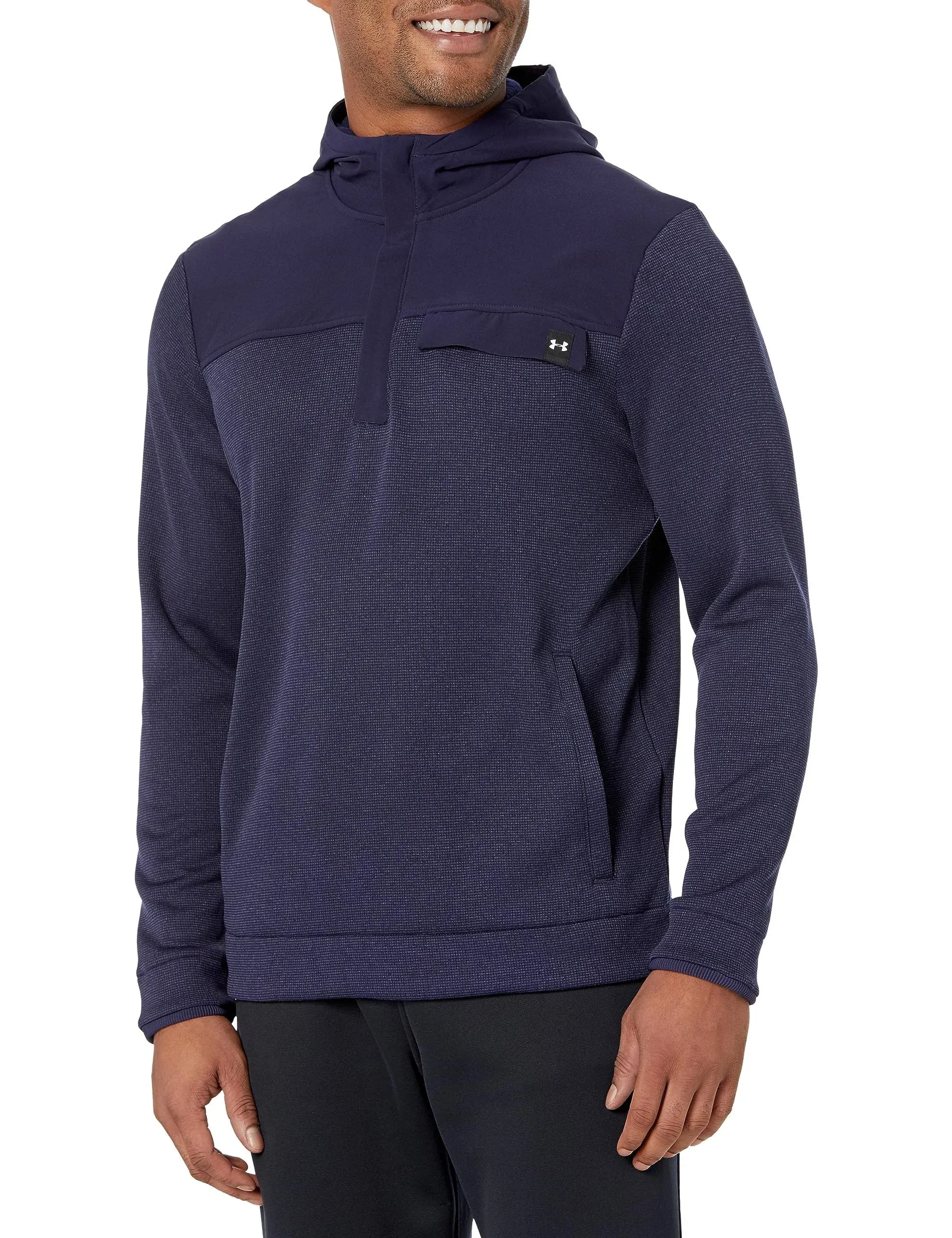 Under Armour Men's Storm Sweaterfleece Hoodie - Blue, XL