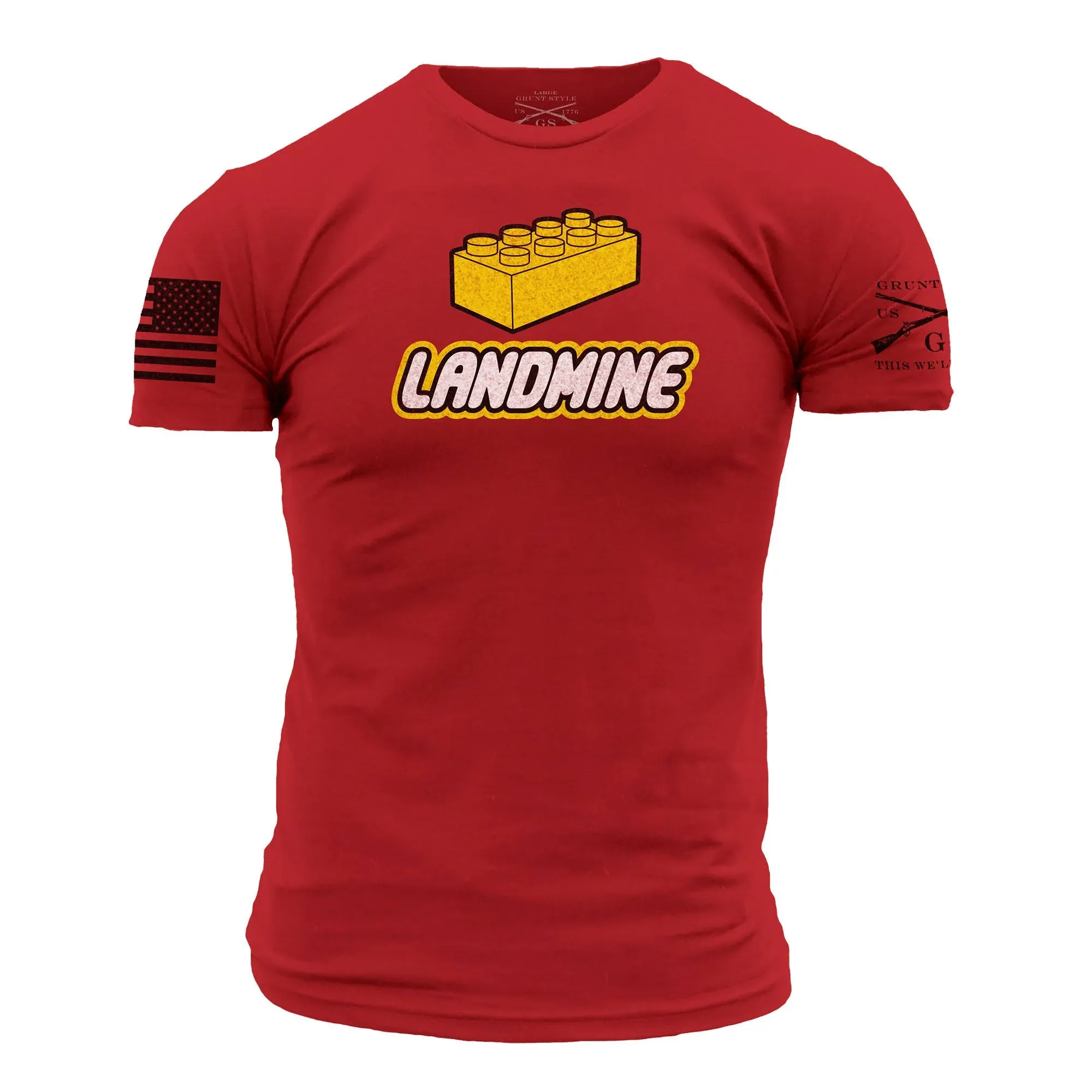 Grunt Style Landmine T-Shirt - Red