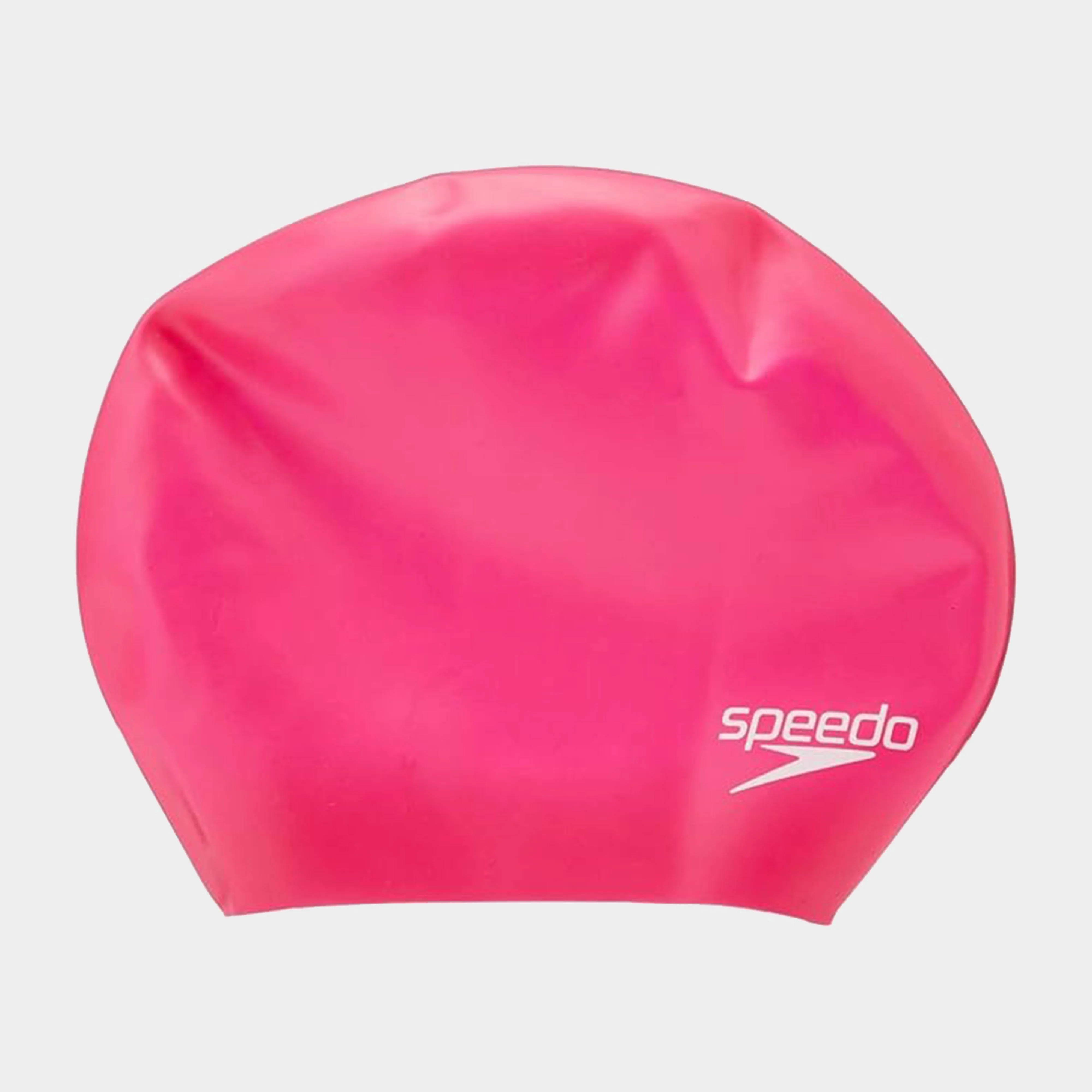 Speedo Long Hair Cap - Pink