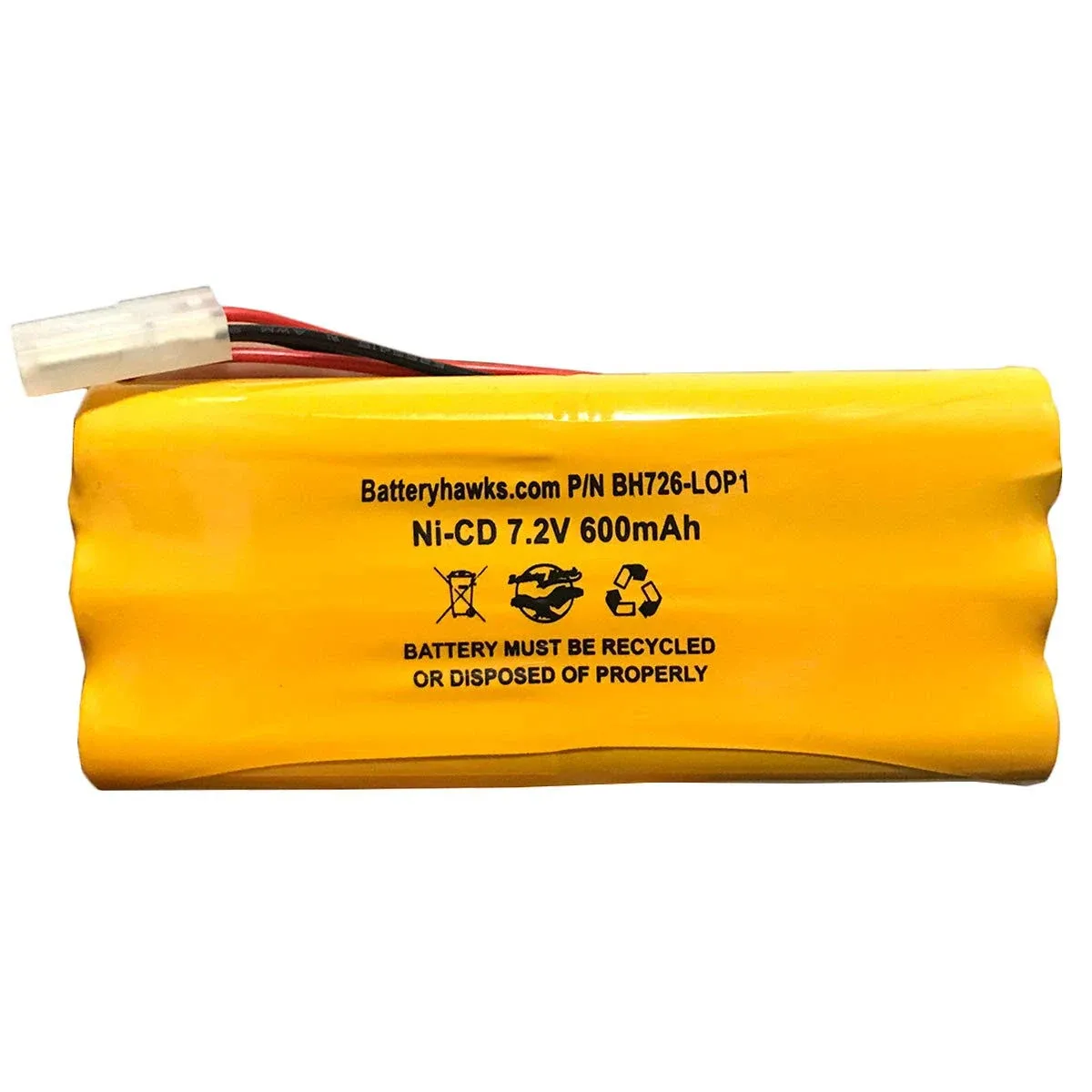 118-0017 1180017 Beam 7.2V 600mAh Ni-CD Battery Pack Replacement for Emergency/Exit Light OSA026 OSA-026