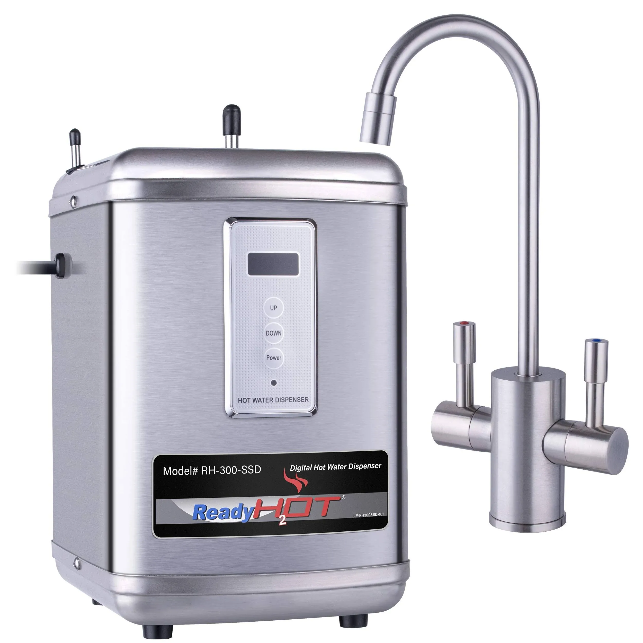 Ready Hot 41-RH-200-F570-CH Stainless Steel Hot Water Dispenser System with Chrome Single Lever Faucet