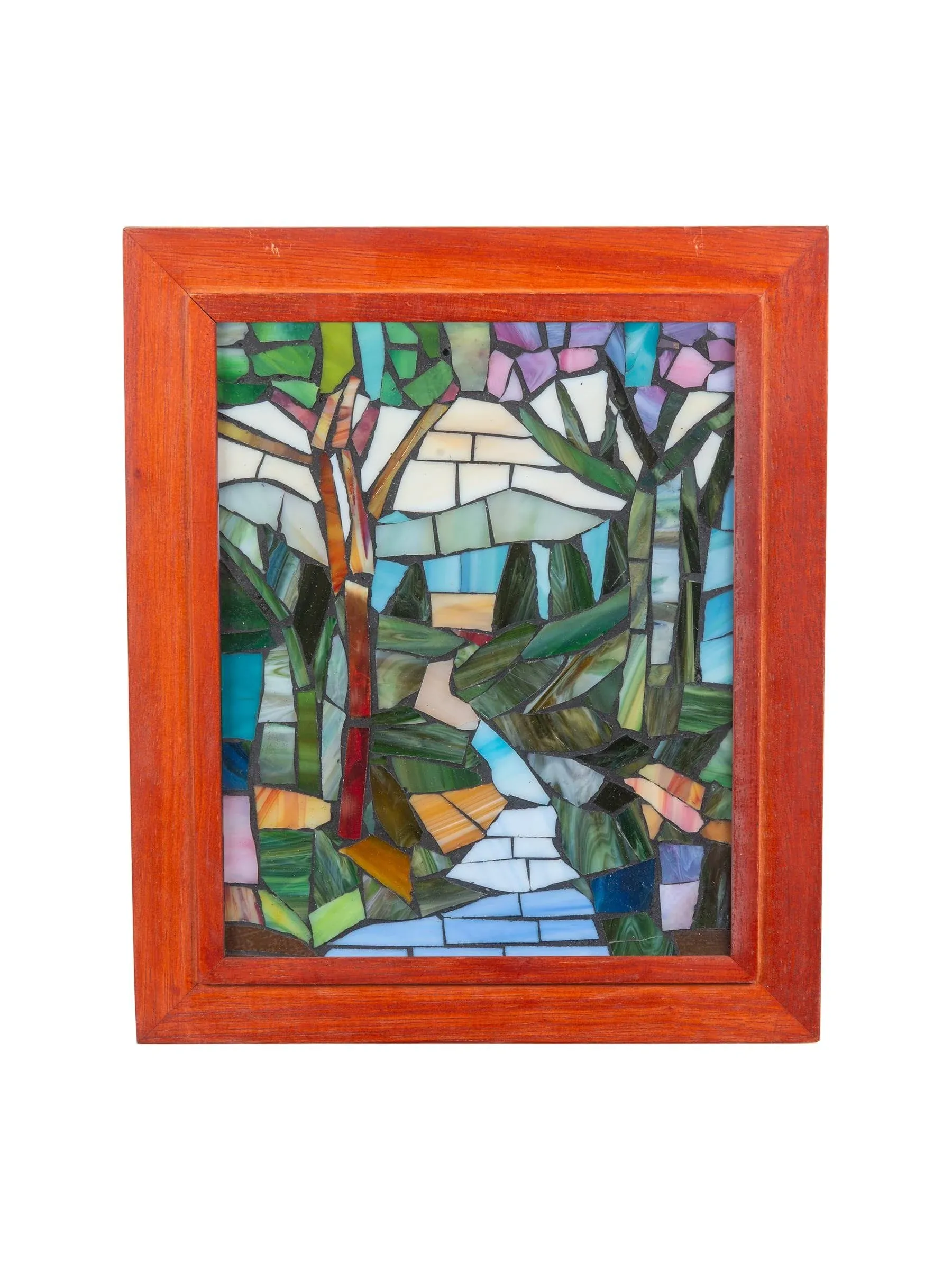 Dale Tiffany M0006SH Waterbrook - 10 inch Mosaic Art Glass Wall Panel