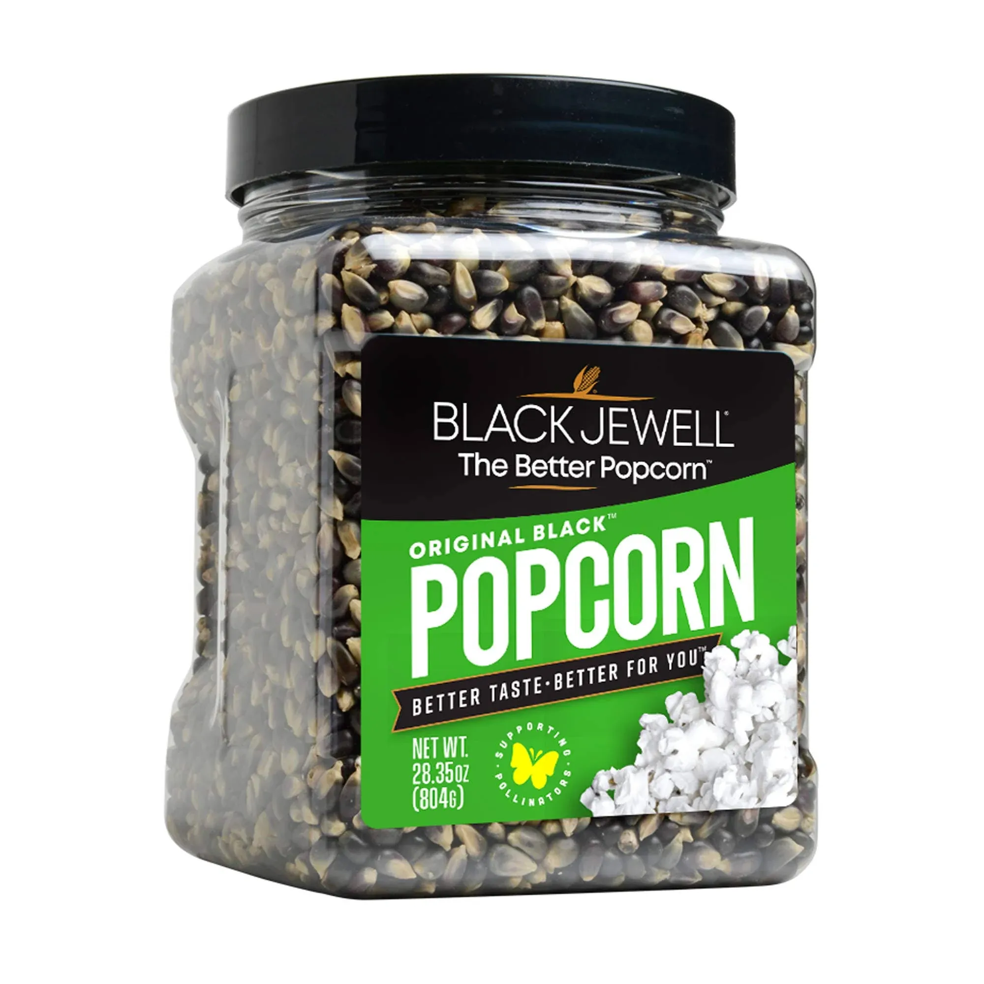 Black Jewell Original Black Popcorn Kernels Jar -- 28.35 oz