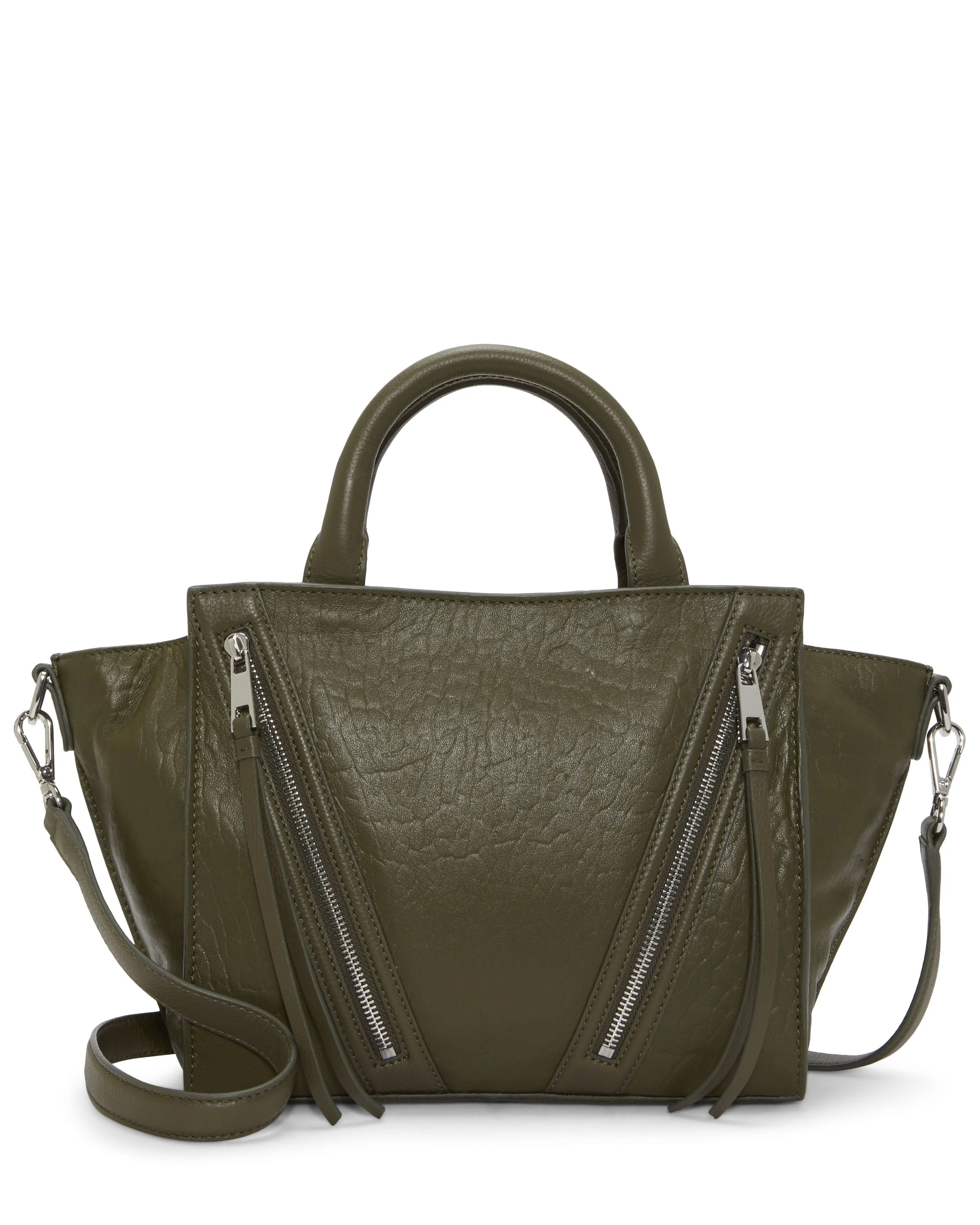 Vince Camuto Bubble Lamb Leather Wayhn Satchel