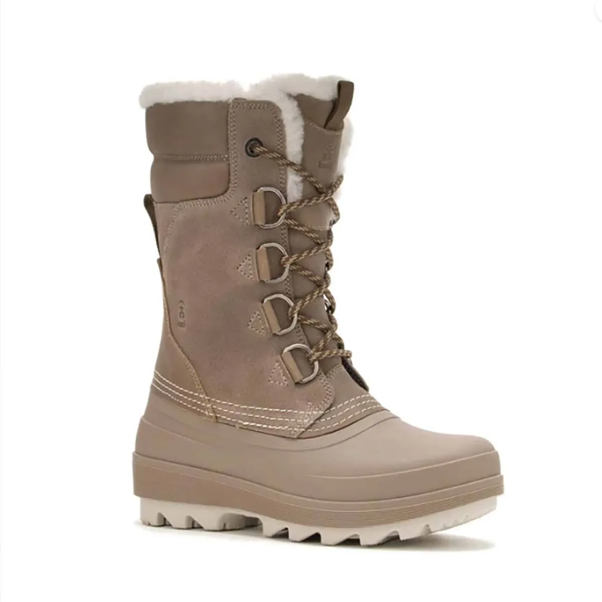 Kamik Lauren Snow Boot | Women's | Fossil Grey | Size 5 | Boots | Snow