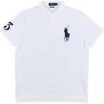 Polo Ralph Lauren Men&#039;s Mesh Shirt Big Pony Logo Custom Slim Fit Size XL NWT