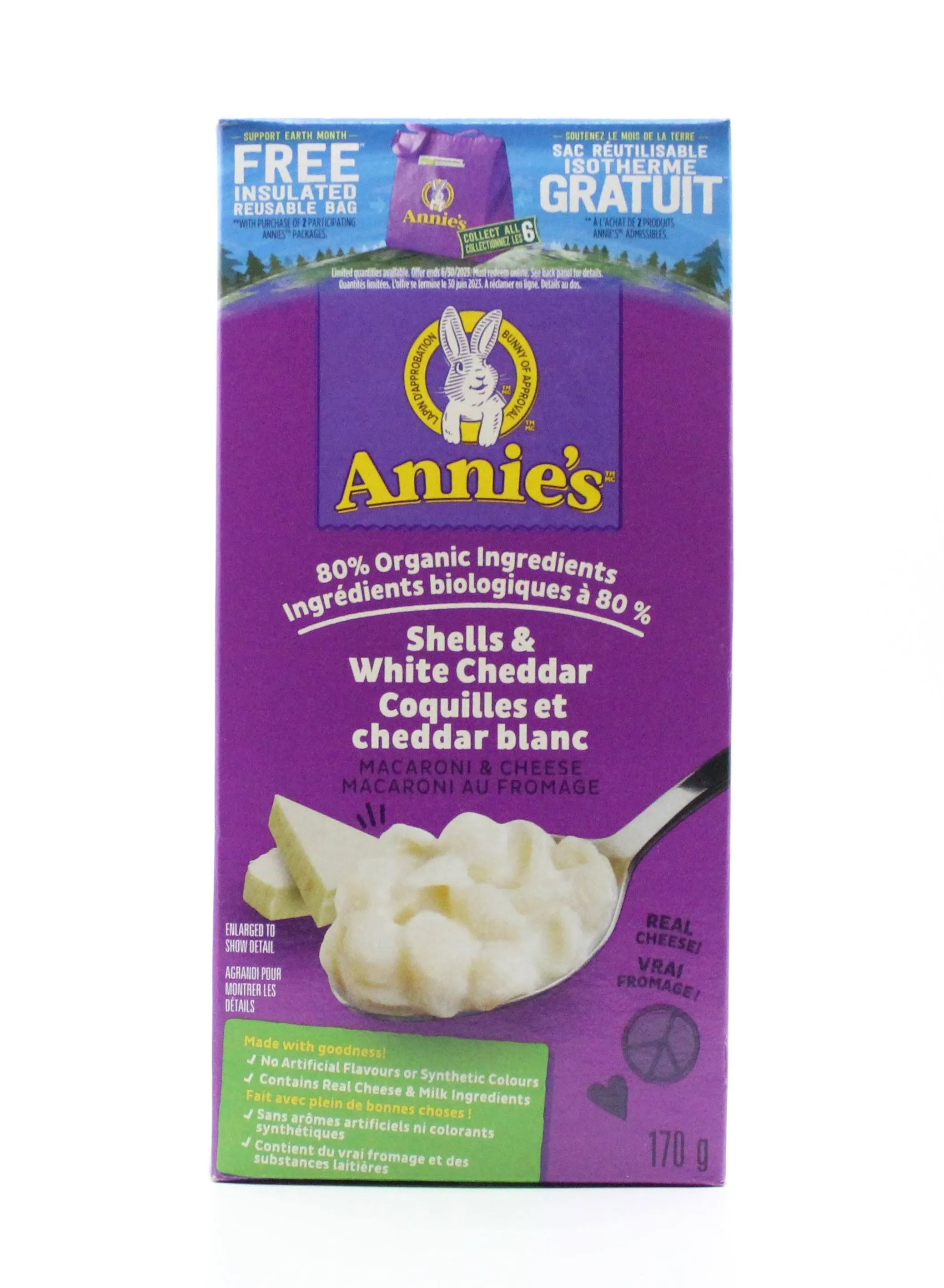 Annie's Macaroni & Cheese Shells & White Cheddar 6 oz.