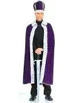 King Robe Crown Adult Costume Kit