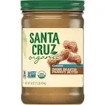 Santa Cruz Organic Dark Roasted Creamy Peanut Butter