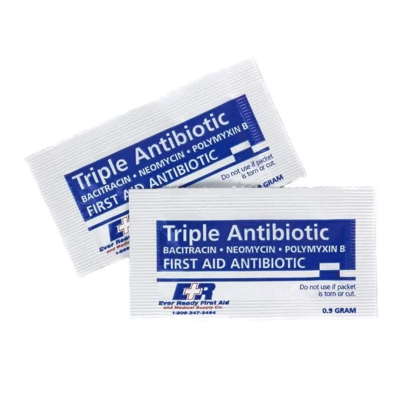 Ever Ready First Aid Triple Antibiotic Ointment Packets