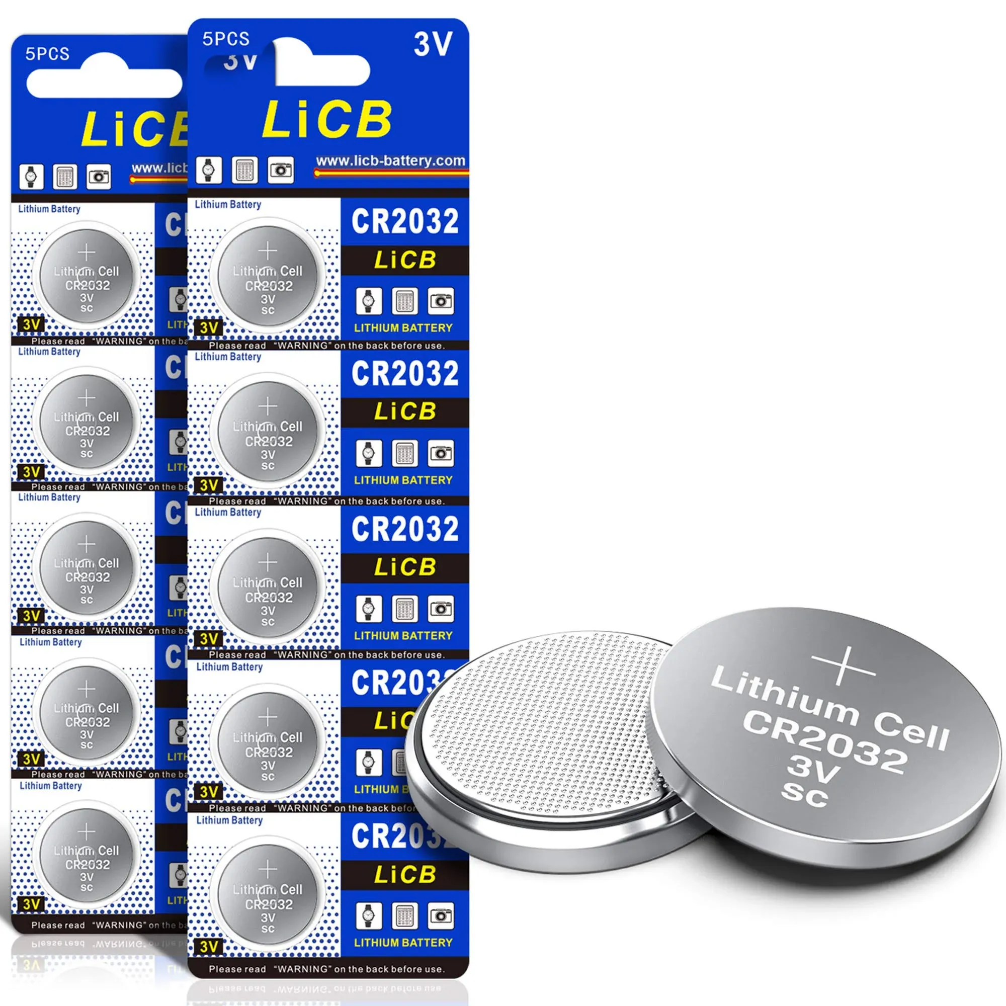 Licb Cr2032 3V Lithium Battery