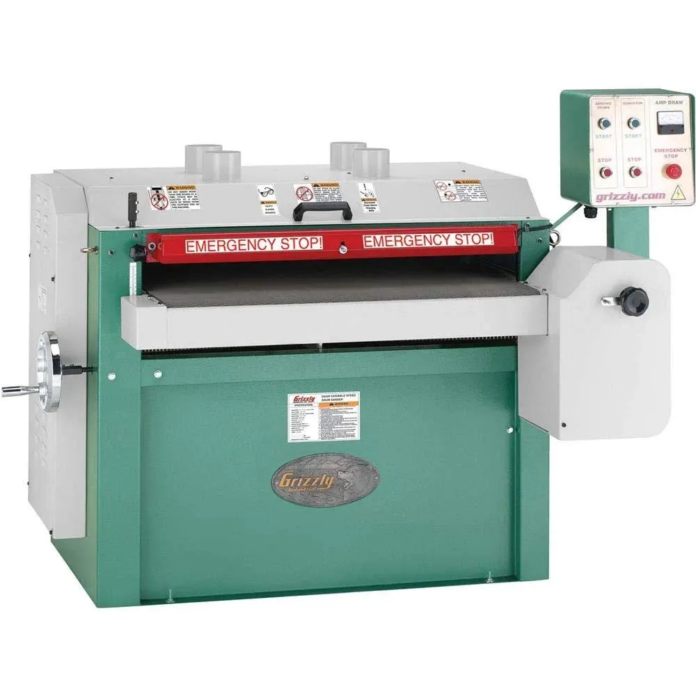 Grizzly G0449 - 37" 10 HP Drum Sander