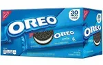 Nabisco Mondelez Oreo Chocolate Sandwich Cookies, 2.4 Oz Packs, 30 Ct