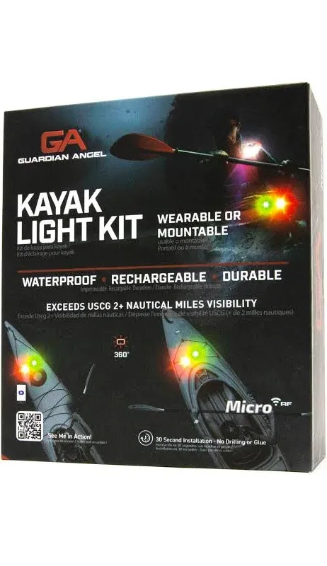 Guardian Angel KIT-KAYAK24GB Wireless Kayak LED Light Kit &amp; Remote