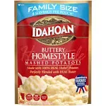 Idahoan Mashed Potatoes, Buttery Homestyle, Family Size - 8 oz